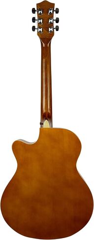 EA-20 Guitar Cutaway Cutaway Cutaway-حزمة Sunburst مع حقيبة أزعج ، موالف ، اختيارات ، حزام ، وسلسلة in Saudi Arabia