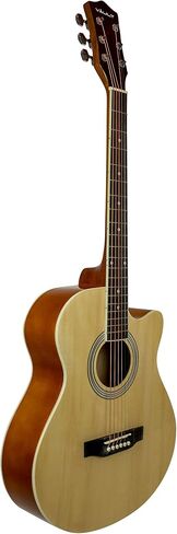 EA-20 Guitar Cutaway Cutaway Cutaway-حزمة Sunburst مع حقيبة أزعج ، موالف ، اختيارات ، حزام ، وسلسلة in Saudi Arabia