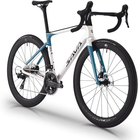 SAVADECK SLR7S Carbon Road Bike, T800 Carbon Fiber Frame Racing Bicycle with Shimano 105 R7120 24 Speed Groupset and Hydraulic Disc Brakes, Ultra-Light Carbon Bike in Saudi Arabia