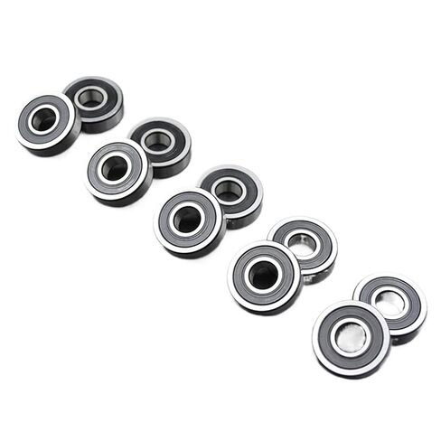 10pcs ABEC 5 608 606 607 609 625 626 627 628 2RS Bearings Bore 5mm 6mm 7mm 8mm 9mm Roller Wheel Lubrited محمل مختوم (609-2rs 9x24x7mm) in Kuwait