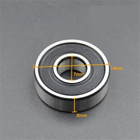 10pcs ABEC 5 608 606 607 609 625 626 627 628 2RS Bearings Bore 5mm 6mm 7mm 8mm 9mm Roller Wheel Lubrited محمل مختوم (609-2rs 9x24x7mm) in Kuwait