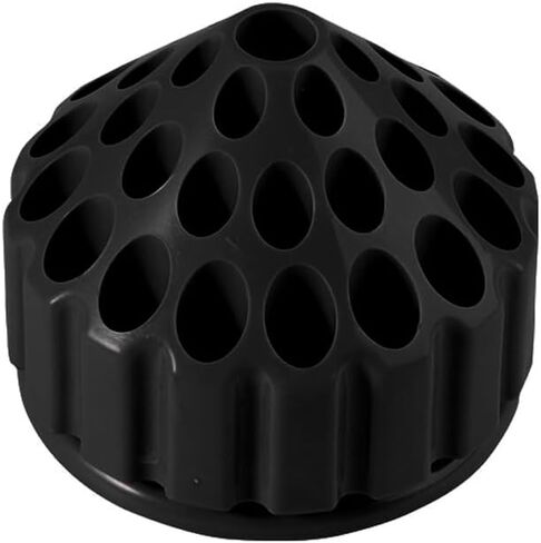 منظم بتات الحفر العلوية ، 35 حفرة Hex Bit Holder 360 درجة رف تخزين دوارة - أسود in Saudi Arabia