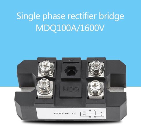 Diode Bridge Rectifier Engine Block Rectifier,Single Phase Full Bridge Rectifier Diode Module,100A 1600V High Power 4 Terminals Welding Rectifier in Saudi Arabia