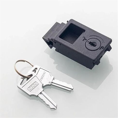 Cabinet Clamp Lock Key Or Keyless for Fire Cabinet Electrical Box Metal Light-Box Industrial Accessories MS552 1Pcs(733-1 Gray) in Kuwait