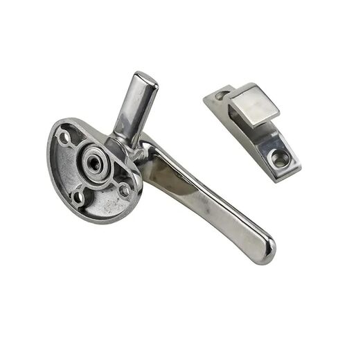Sealed Sound and Heat Insulation Rotary Stainless Steel Hinge Lock Steam Cabinet Kitchenware Handle 1Pcs(R) in Kuwait
