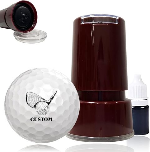 كرات الجولف المخصصة ستامبر - أداة وضع علامة على الكرة القابلة لإعادة الاستخدام لهدية لاعب الجولف in Kuwait