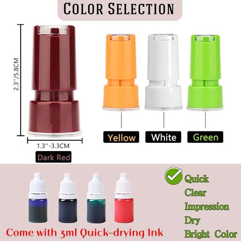 كرات الجولف المخصصة ستامبر - أداة وضع علامة على الكرة القابلة لإعادة الاستخدام لهدية لاعب الجولف in Kuwait