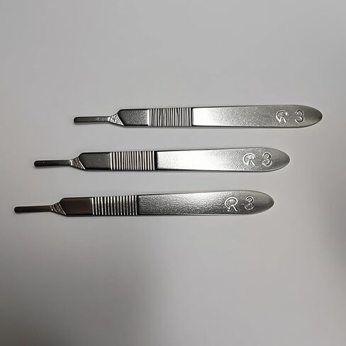 100 - Pack Sharp Carbon - Steel Disposable Scalpel Blades - Individually Packed - for Anatomy, Crafts & Facial Dermaplaning (#10) in Saudi Arabia