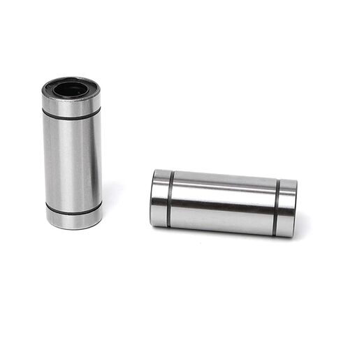 4pcs المحور البصري الحركة الخطية تحمل LM4LUU LM5LUU LM6LUU LM8LUU LM10LUU 12 16 20 25 30LUU (LM12LUU 12X21X57MM) in Kuwait