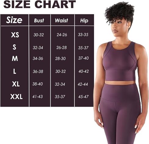 Yanta Tank Bra, High-Impact Racerback Sports Bra for Women, Compression Moisture-Wicking Workout Gym Bra in Saudi Arabia