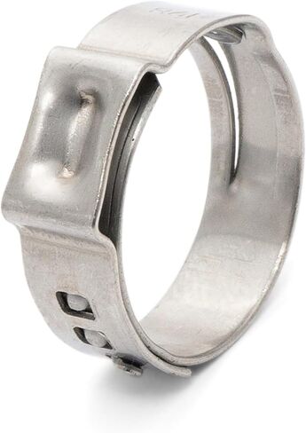 HPS Stainless Steel Ear Clamp, Effective Diameter Range: 41.8mm - 45.0mm, 10 pcs per Pack, EC-0450x10 in Saudi Arabia