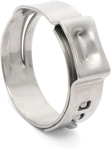HPS Stainless Steel Ear Clamp, Effective Diameter Range: 41.8mm - 45.0mm, 10 pcs per Pack, EC-0450x10 in Saudi Arabia