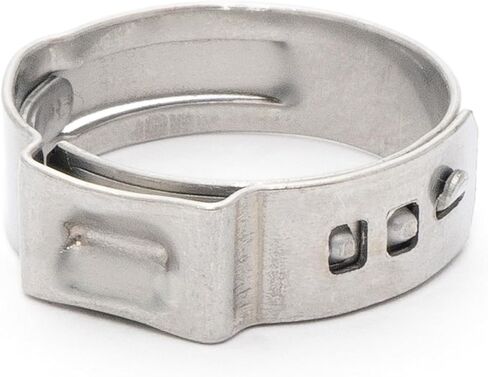HPS Stainless Steel Ear Clamp, Effective Diameter Range: 41.8mm - 45.0mm, 10 pcs per Pack, EC-0450x10 in Saudi Arabia