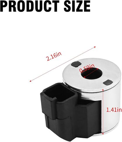 MDEOOSKY 4304012 12V DC استبدال صمام الملف اللولبي لـ Hydraforce Deutsche Connector Zener Diode 08 80 88 98 Series in Saudi Arabia