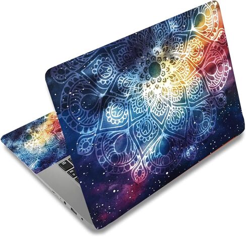 SUPERDANT Stay Positive Laptop Cover Motivational Text Universal Laptop Skin 12 13 13.3 14 15 15.4 15.6 Inches Vinyl Stickers Removable Notebook Personalized Protector in Saudi Arabia
