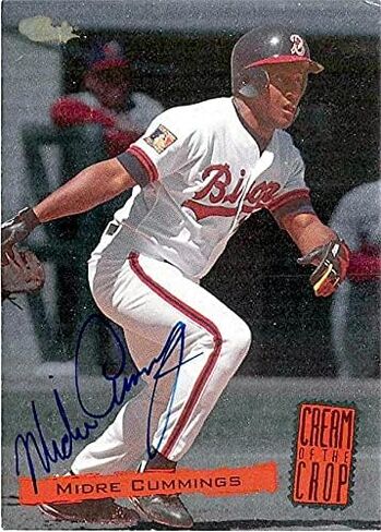 Midre Cummings autographed Baseball Card (Buffalo Bisons) 1993 Classic Cream of the Crop #C22 - Baseball Slabbed Autographed Cards in Saudi Arabia
