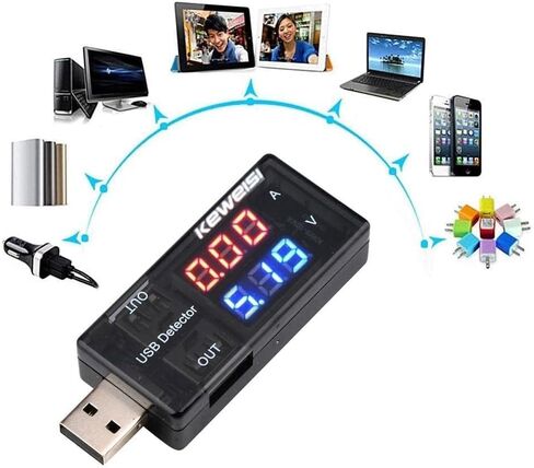 BLACK USB Voltmeter ، مقياس قدرة طاقة الجهد الجهد ، مقياس اختبار USB ، نوع اختبار USB ، اختبار جهد الجهد الجهد الجهد الثنائي USB in Saudi Arabia