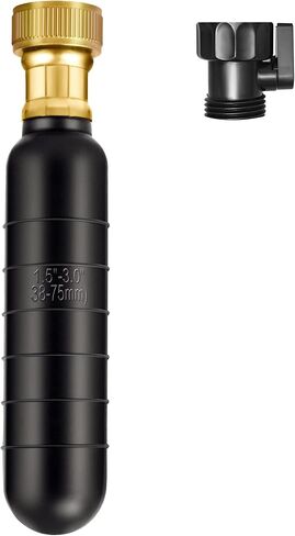 Drain Bladder Unclogger fits 1.5"to3" Pipes.& 3/4" Garden Hose Shut Off Valve,Drain Cleaning Bladder Unclogs Clogs in Kitchen Sinks, Bathtubs and Swimming Pool Pipes Through High-Pressure Water Flow in Kuwait