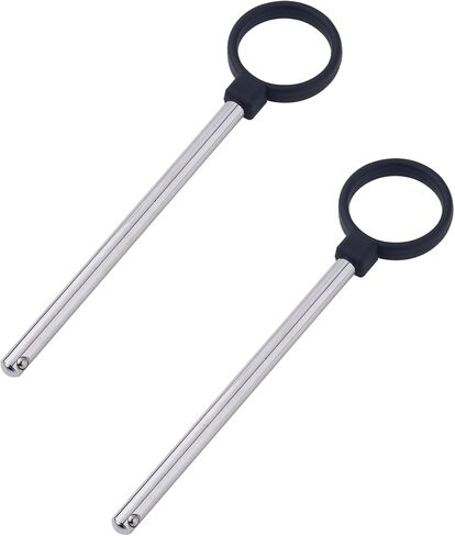 2pcs حلقة دبوس المكدس على شكل وزن ، 3/8 بوصة قطر القطر مجموعة دبابيس صالة الألعاب الرياضية 4.4 بوصة دبابيس آلة الكبلات الصالة الرياضية للوزن مكدس الكربون دبوس الصلب للوزن دبوس موسع للوزن للمنزل الصالة الرياضية in Saudi Arabia