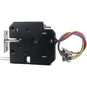 Magnetic Lock,Intelligent Electronic Control High Elasticity Electromagnetic Lock Dc 24v 1a, Suitable for Storage Cabinets, Supermarket Lockers, Unmanned Vending Machines, Etc (1) in Saudi Arabia