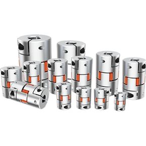 LF-B-D95L126 Aluminum Shaft Coupler Jaw Plum Spider Clamping Type CNC Motor Encoder Coupling 18mm to 55mm for Dividing Table 1Pcs in Saudi Arabia