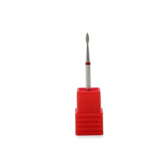 Flame Cone Diamond Nail Drill Bits Rotary Cuticle Bit Electric Manicure Drill 1Pcs(M) in Saudi Arabia