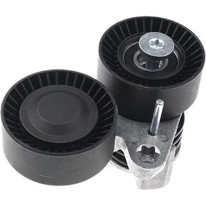 Driver Belt Tensioner with Pulley E60 E61 E90 E92 Steel for BMW for 1 Series M for 135i for 335i for 335i xDrive for 335is for 335xi for 535i for 535i xDrive for 535xi 2pc in Saudi Arabia