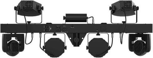 Chauvet DJ Gigbar 2 4-in-1 حزمة إضاءة متعددة الآثار مع كابلات DMX و Oustin Bazaar تلميع القماش in Saudi Arabia