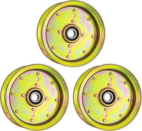 8TEN Flat Idler Pulley for Husqvarna EZ 4220 4822 5225 5424 6124 Z4218 Z4824 539112196 539131148 539132728 3 Pack in Kuwait