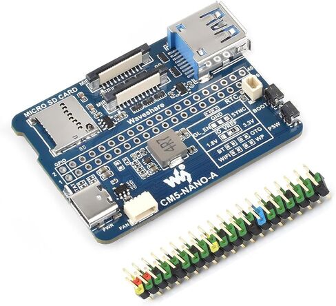 لوحة أساسية للوحدة النمطية لحساب Raspberry PI 5 Lite/EMMC ، نفس حجم CM5 ، مع واجهات طرفية متعددة ، مناسبة لتقييم CM5 أو دمجها في المنتجات النهائية in Saudi Arabia