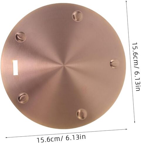 PRETYZOOM Stainless Steel Heat Diffuser Plate Induction Cooktop Adapter for Gas Stove Even Heat Spread for Espresso Machines Small Cookware in Saudi Arabia