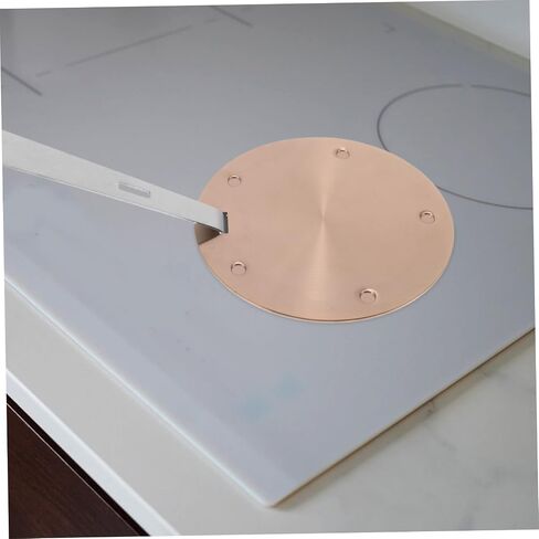 PRETYZOOM Stainless Steel Heat Diffuser Plate Induction Cooktop Adapter for Gas Stove Even Heat Spread for Espresso Machines Small Cookware in Saudi Arabia