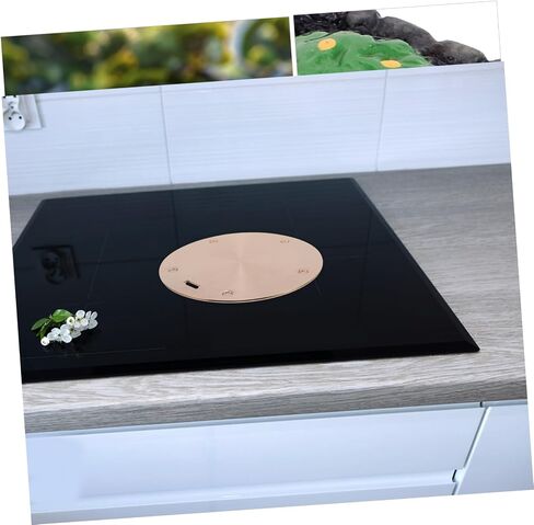 PRETYZOOM Stainless Steel Heat Diffuser Plate Induction Cooktop Adapter for Gas Stove Even Heat Spread for Espresso Machines Small Cookware in Saudi Arabia
