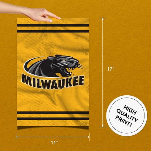 Desert Cactus University of Wisconsin Milwaukee Poster UWM Panthers 11 x 17 Inch Room Office Décor Decoration Official Fan Gear (11x17 inch, Version 3) in Saudi Arabia