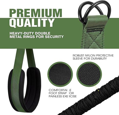 Pull Up Assistance Bands,Adjustable Heavy Duty Resistance Band for Pull Up Bar, Adjustable Weight/Size with Comfortable Fabric Feet/Knee Rest,Bands for Pull Up Assist for Strength Training in Saudi Arabia