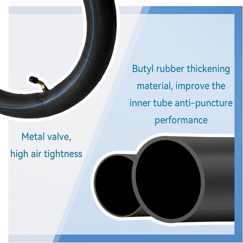 2 Pack 14x2.50 Inner Tube 14 Inch E-Bike Tubes Butyl Rubber Thickened with 2 Steel Tire Levers for Replacement Electric Scooters and E-Bike Tire Tube in Saudi Arabia