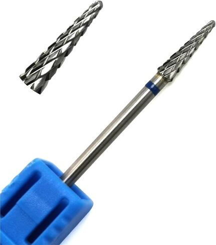 L0312S Cone Carbide Nail Drill Bit Rotary Burr Cuticle Clean Bits Milling Cutter Manicure Nail Drill 1Pcs in Saudi Arabia
