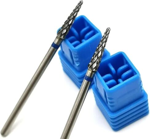 L0312S Cone Carbide Nail Drill Bit Rotary Burr Cuticle Clean Bits Milling Cutter Manicure Nail Drill 1Pcs in Saudi Arabia