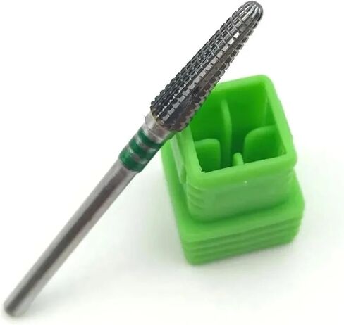 L0414P2S Long Cone Carbide Nail Drill Bits 3/32 Cuticle Clean Burr Rotary Milling Cutters 1Pcs in Saudi Arabia