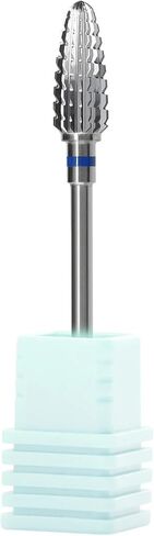 Flame Carbide Nail Drill Bit 3/32 Professional Two-Way Nail Bits 1Pcs(Coarse - C) in Saudi Arabia