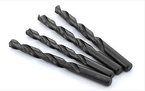 Straight Shank Twist Drill Carbon Steel Material Bit Wood Metal 10Pcs(2.35mm) in Saudi Arabia