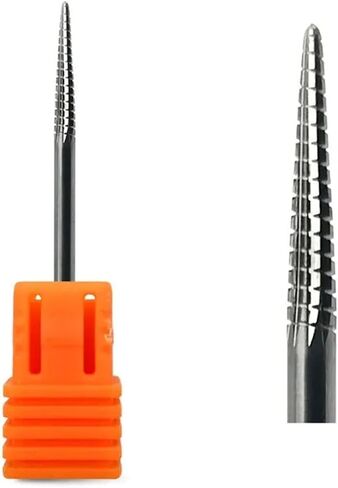 L0213P2S Cone Carbide Nail Drill Bits Rotary Manicure Cutters Gel Removal Nails Accessories 1Pcs in Saudi Arabia