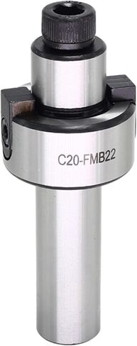 Lathe blade,1set C16 C20 C12 FMB22 Tool Holder+400R 50mm Cutter Head Face end Mill Cutter Arbor Shell Mill Adaptor CNC Machine milling Tool Milling Lathe Tool (Size : R8 FMB22 7 16(400R50) in Kuwait