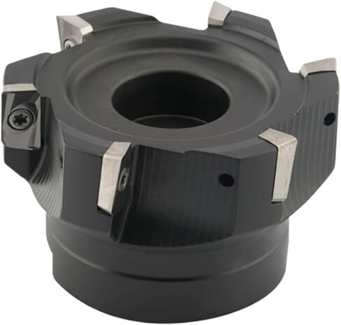 Blade Plade ، 1Set Face Mill Holder BT30 FMB22 BT40 FMB22+400R 50 63 CUTTER MILLING MANCH MACHING MLING MLING TOUND (اللون: 400R-63-22 ، الحجم: BT40-FMB22-45L) (400R-50-22) in Kuwait