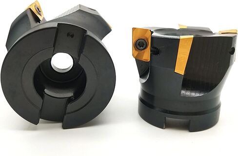 Blade Plade ، 1Set Face Mill Holder BT30 FMB22 BT40 FMB22+400R 50 63 CUTTER MILLING MANCH MACHING MLING MLING TOUND (اللون: 400R-63-22 ، الحجم: BT40-FMB22-45L) (400R-50-22) in Kuwait