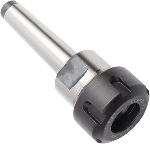 MT2 Tool Holder, ER25 Collet Chuck Holder Face Milling Arbor Adapter CNC Milling Tools, Better Cleanness, More Stable Accuracy, Suitable for All ER25 Collets, Carbon Steel in Saudi Arabia