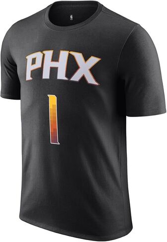 Devin Booker Phoenix Suns NBA Kids Youth 8-20 بيان البيان الأسود in Saudi Arabia