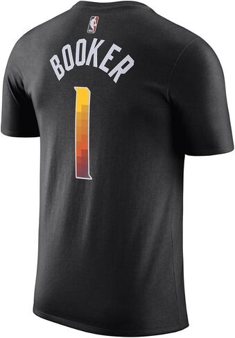 Devin Booker Phoenix Suns NBA Kids Youth 8-20 بيان البيان الأسود in Saudi Arabia