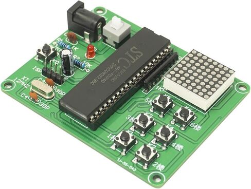 المصعد التناظري نظام التحكم المتسلسل متحكم microcontroller DOT Matrix عرض لوحة الدائرة اللحام in Saudi Arabia