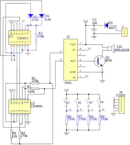 16 Music Box Kit 16 Interesting Circuit Welding Assembly Teaching Electronic Small Production DIY Parts in Saudi Arabia